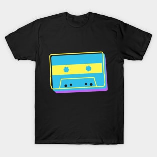 Retro 90s Aesthetic Vaporwave Cassette T-Shirt